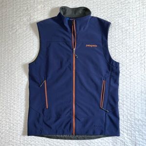 Patagonia Men’s Polartec Vest | Size M | Blue & Burnt Orange